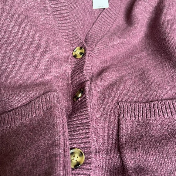 Cardigan from GAP cropped purple - Picture 5 of 5